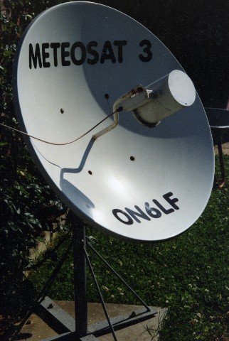 Première réception de Meteosat 3